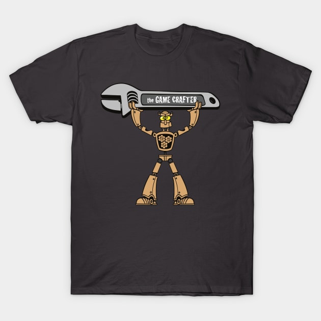 Cog Overhead Press T-Shirt by The Game Crafter